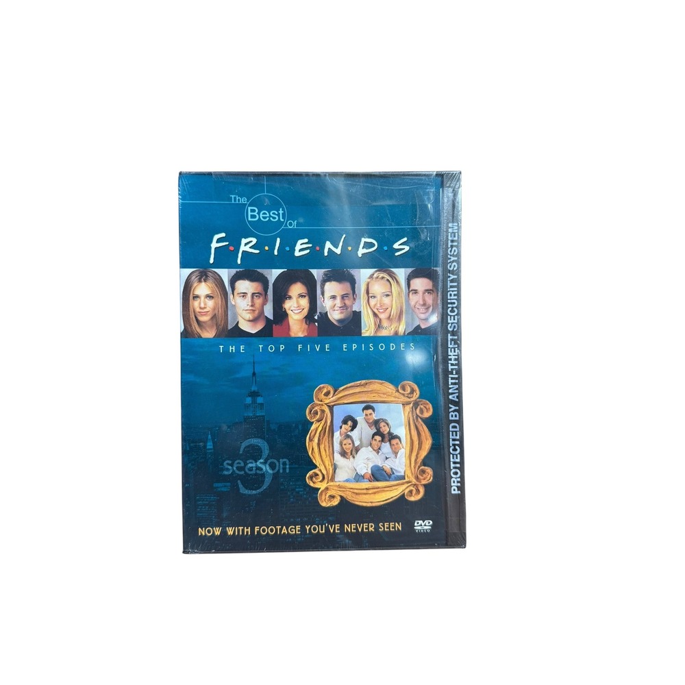 Friends‎ Season 3 Top Five Episodes DVD Brand New Sealed Warner Bros 2003